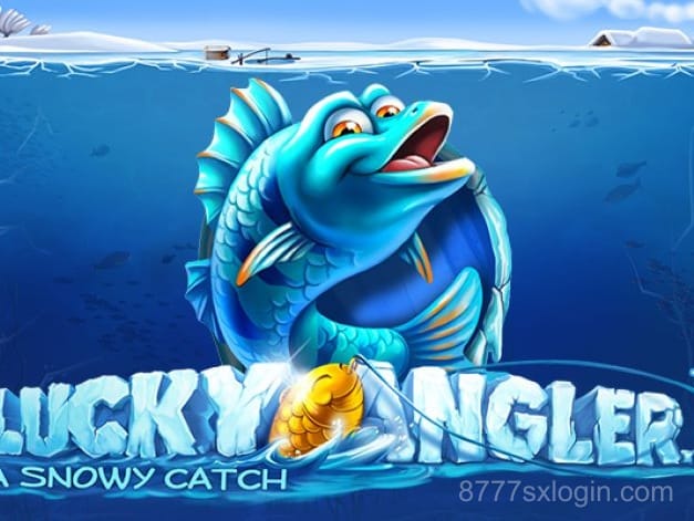 Lucky Angler_ A Snowy Catch